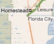 Homestead Location Map